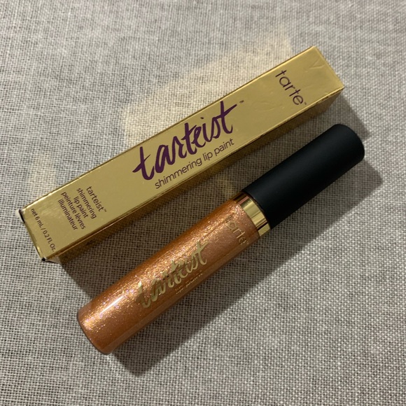 ✨Tarte ‘Strike Gold”shimmering lipgloss new w/box✨ - Picture 3 of 6